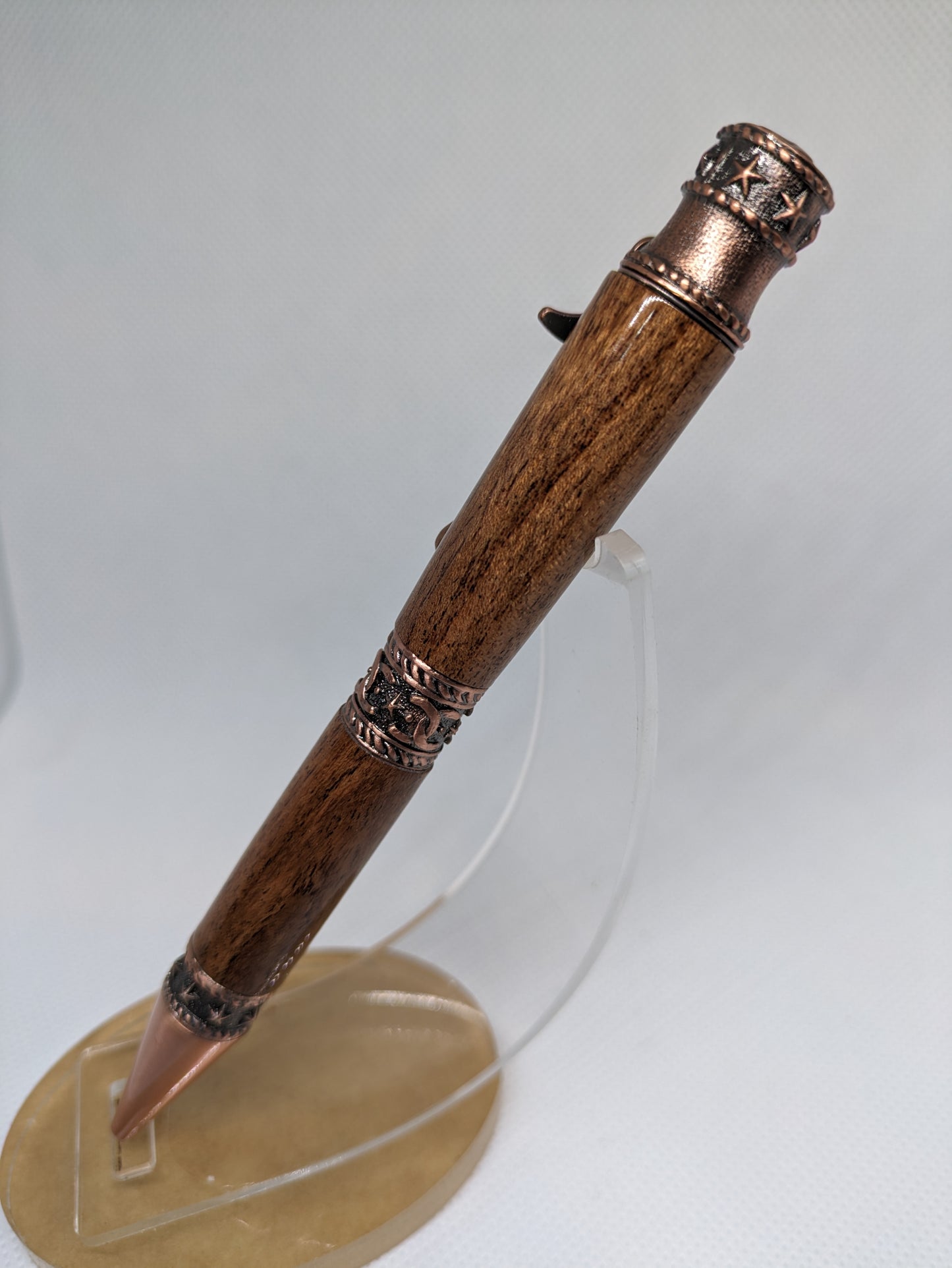 Honey Mesquite Antique Copper Cowboy/Western pen