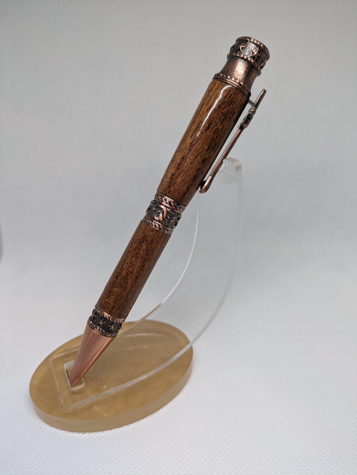 Honey Mesquite Antique Copper Cowboy/Western pen